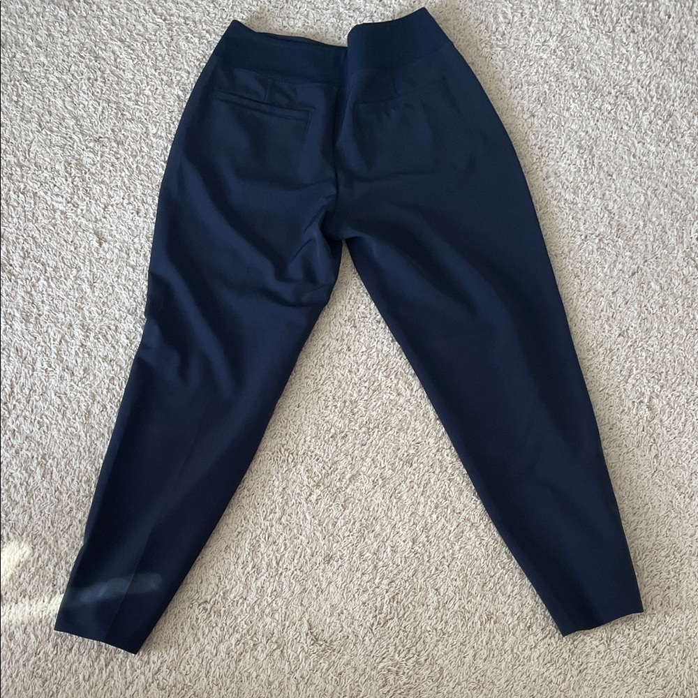 Athleta Navy Endless Highrise Pants Size 8 - Picture 5 of 6